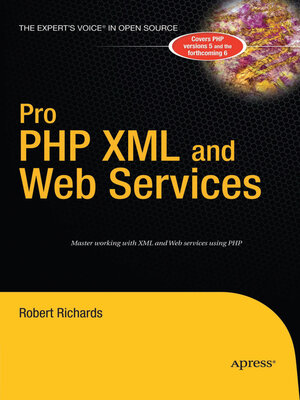 cover image of Pro PHP XML and Web Services